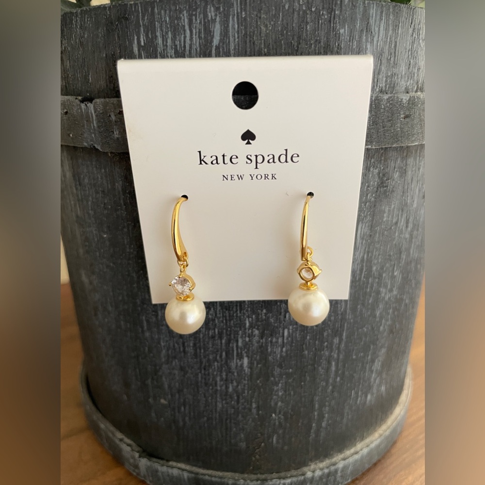 Kate Spade - Pearl of Wisdom Drop Earrings